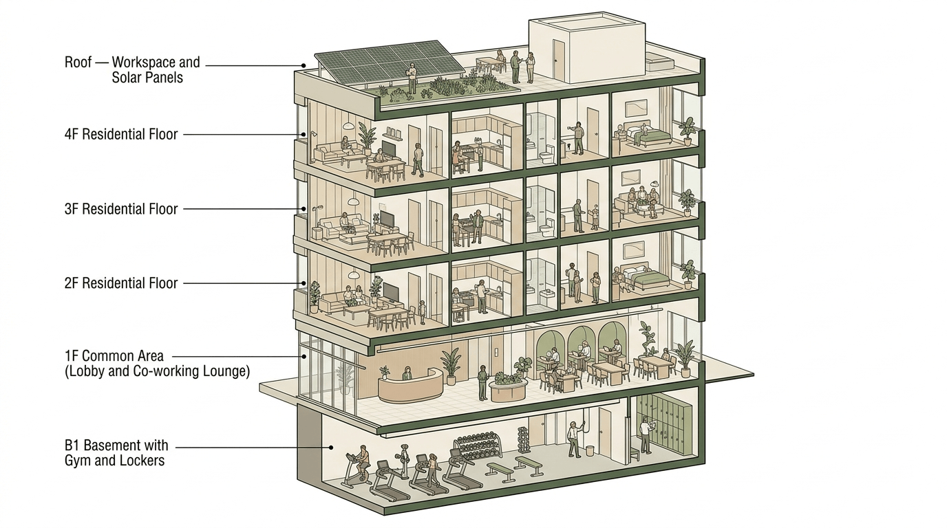 建物断面図